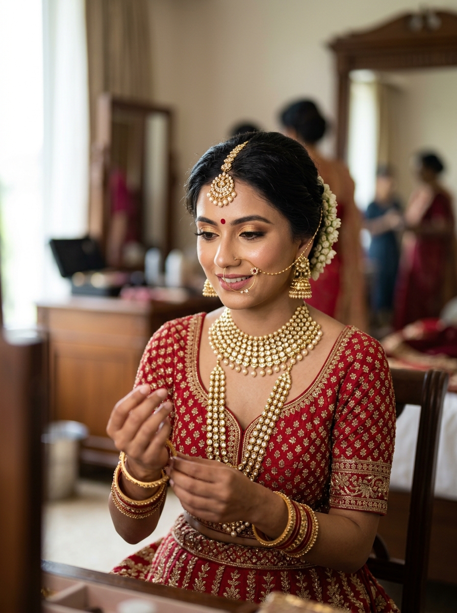 Bridal makeup look by Jini Patel in Mumbai